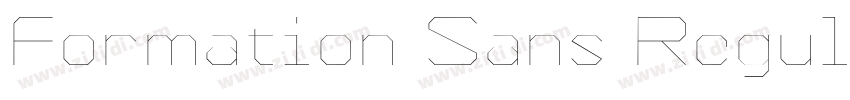 Formation Sans Regul字体转换